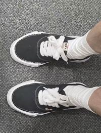 EM Sneakers Mihara Yasuhiro Baker OG Sole Canvas Low Black NO.715 review 0