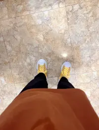 EM Sneakers Mihara Yasuhiro White and White Yellow review 1