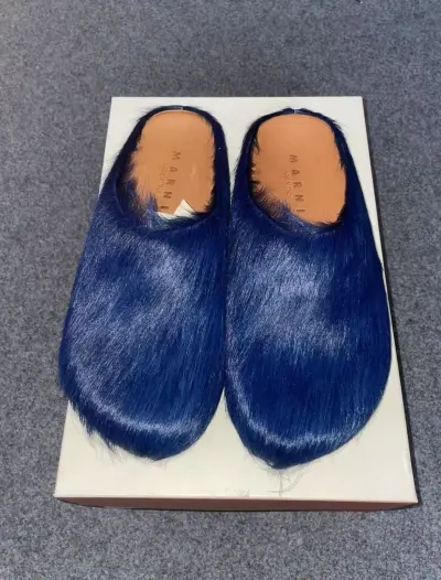 EM Sneakers Marni Fussbett Dark Blue review Bastián Campos soto