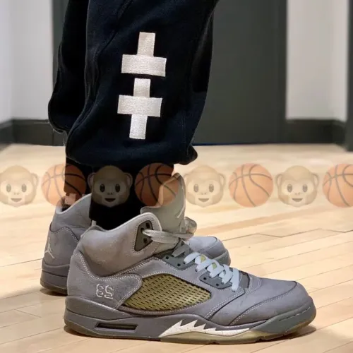 EM Sneakers Air Jordan 5 Retro Wolf Grey review 