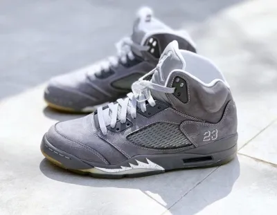 EM Sneakers Air Jordan 5 Retro Wolf Grey review Derion Tye