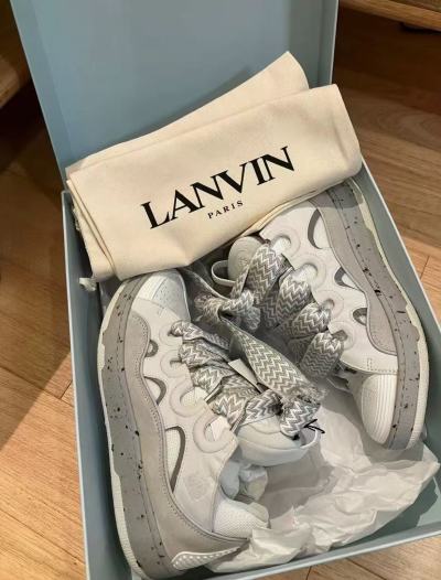 EM Sneakers Lanvin Leather Curb Lime review deighna Smith Barnes