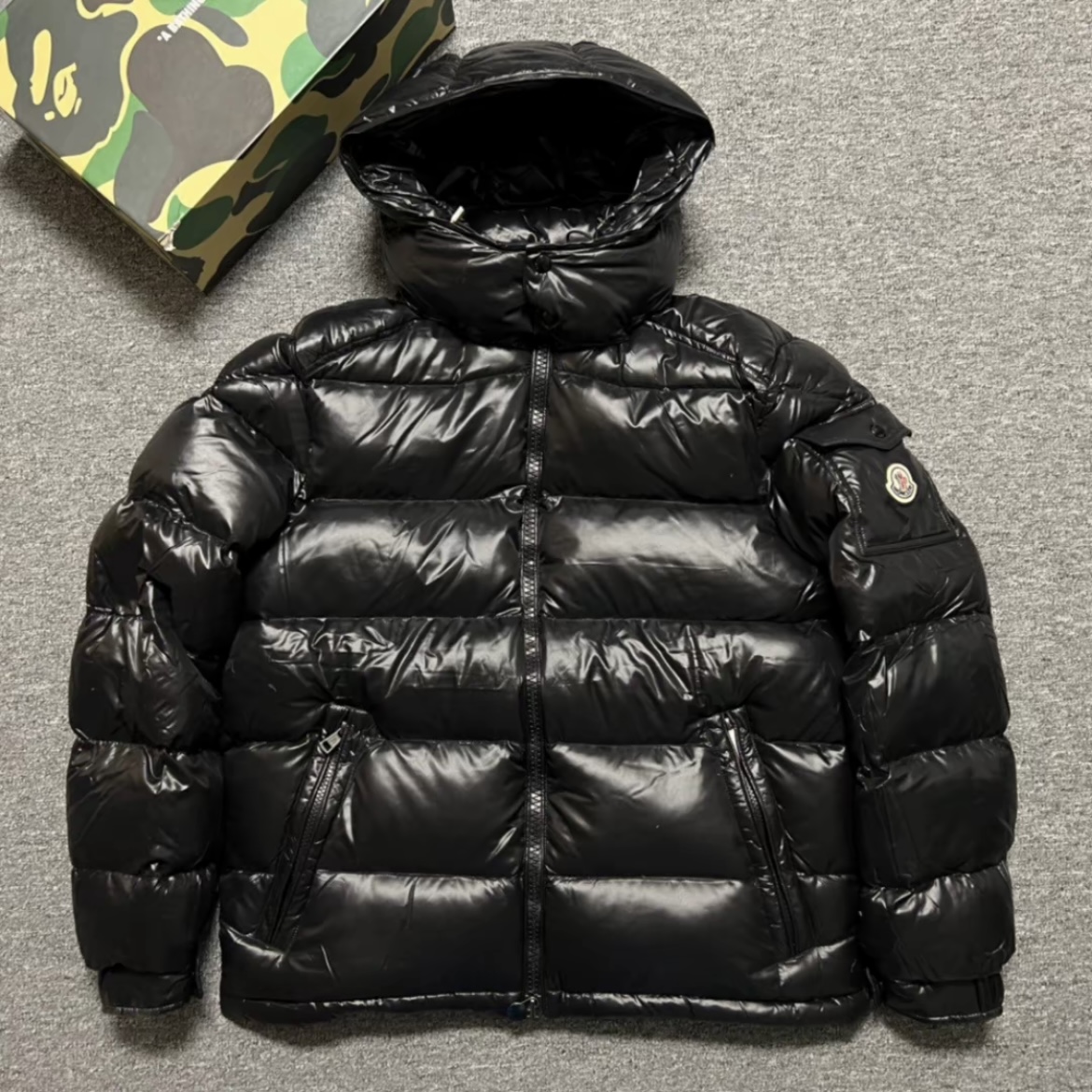 EM Sneakers Moncler Maya Classic Down Jacket Black review Carly Williams 00