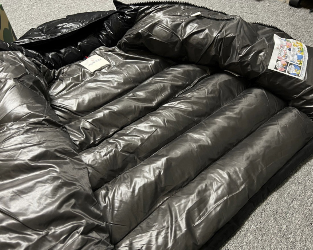 EM Sneakers Moncler Maya Classic Down Jacket Black review Carly Williams 02