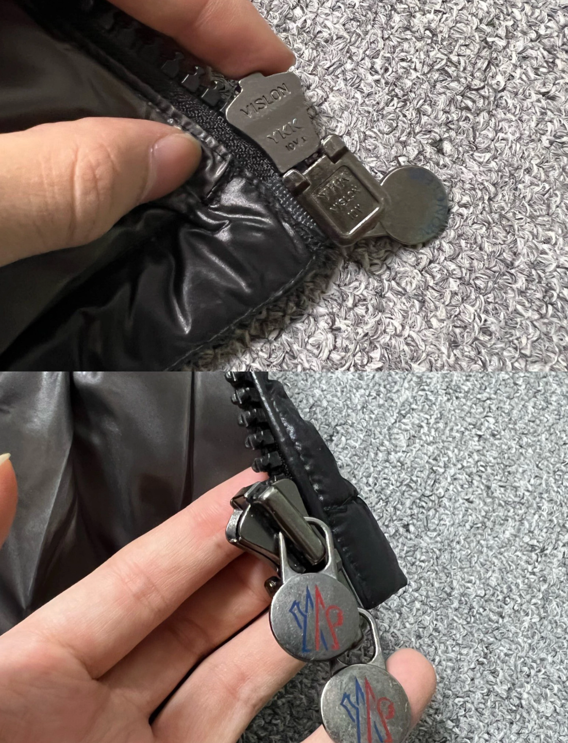 EM Sneakers Moncler Maya Classic Down Jacket Black review Carly Williams 04