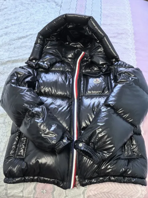 EM Sneakers Moncler Tricolor Web Down Jacket Black review Tristan Sam