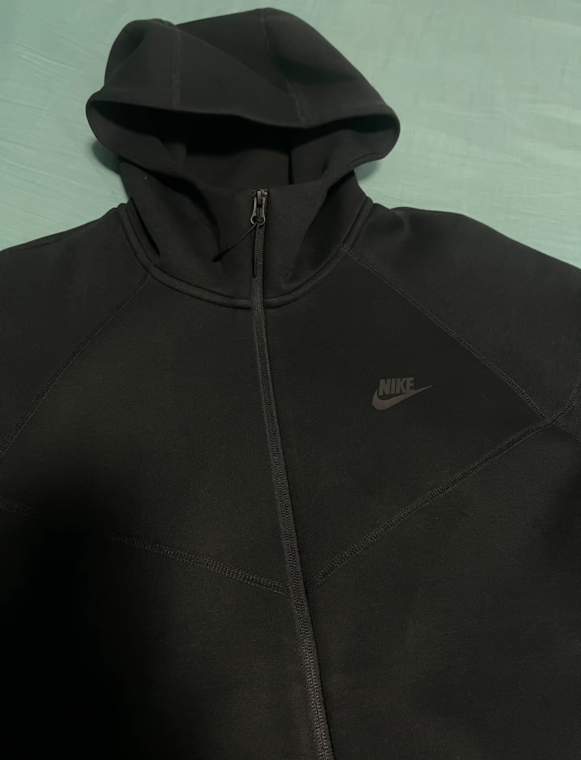EM Sneakers Nike Sportswear Tech Fleece Full-Zip Hoodie & Joggers Set Dark Heather Black review 1