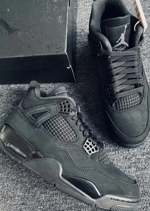 EM Sneakers Air Jordan 4 Black Cat (2025) review 
