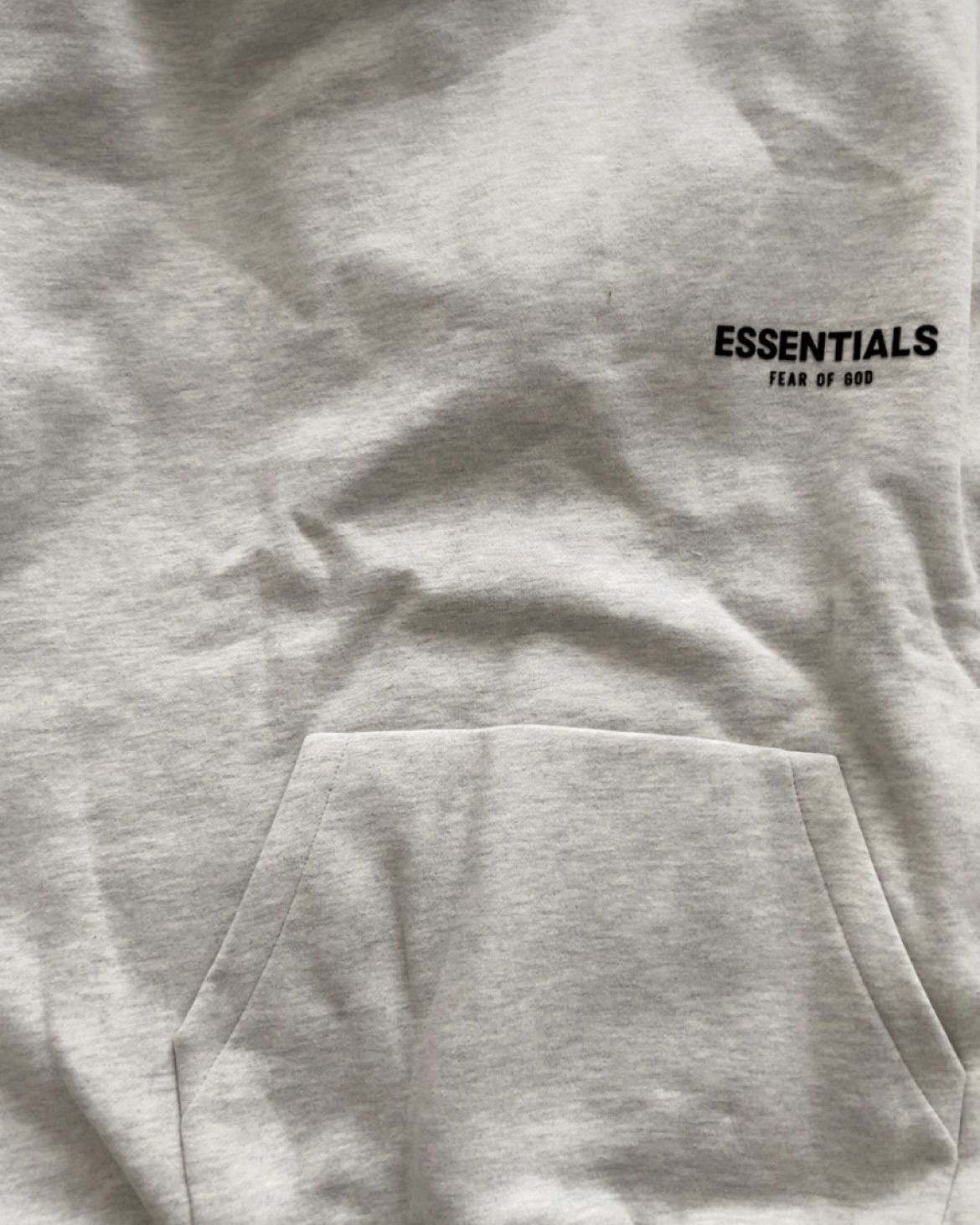 EM Sneakers Fear of God × Essentials Hoodie & Sweatpant Set -3519 Light Gray/Black/Dark Gray review Janeen Drakeford 01