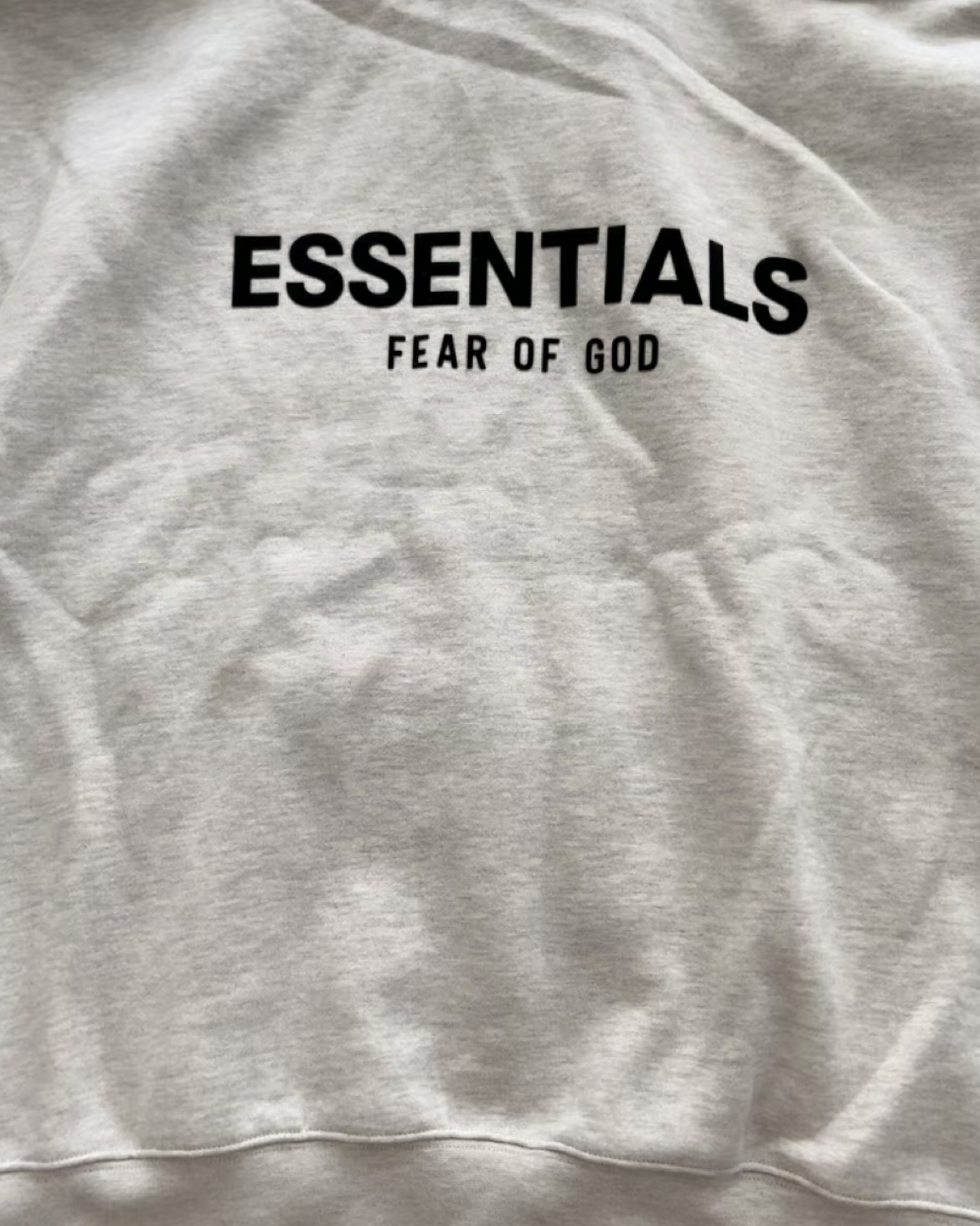 EM Sneakers Fear of God × Essentials Hoodie & Sweatpant Set -3519 Light Gray/Black/Dark Gray review Janeen Drakeford 02