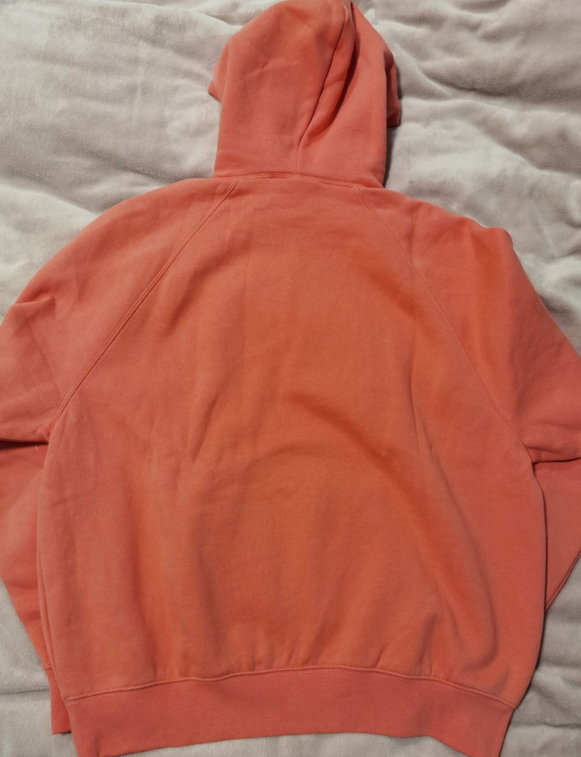 EM Sneakers Fear of God × Essentials Hoodie & Sweatpant Set -3521 White/Orange/Gray review AuDerrion Hambright 01