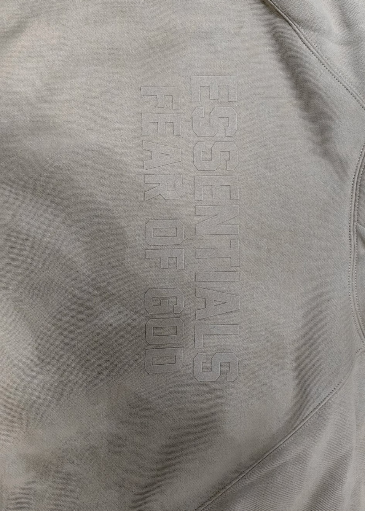 EM Sneakers Fear of God × Essentials Hoodie & Sweatpant Set -3521 White/Orange/Gray review Leo Sánchez 01