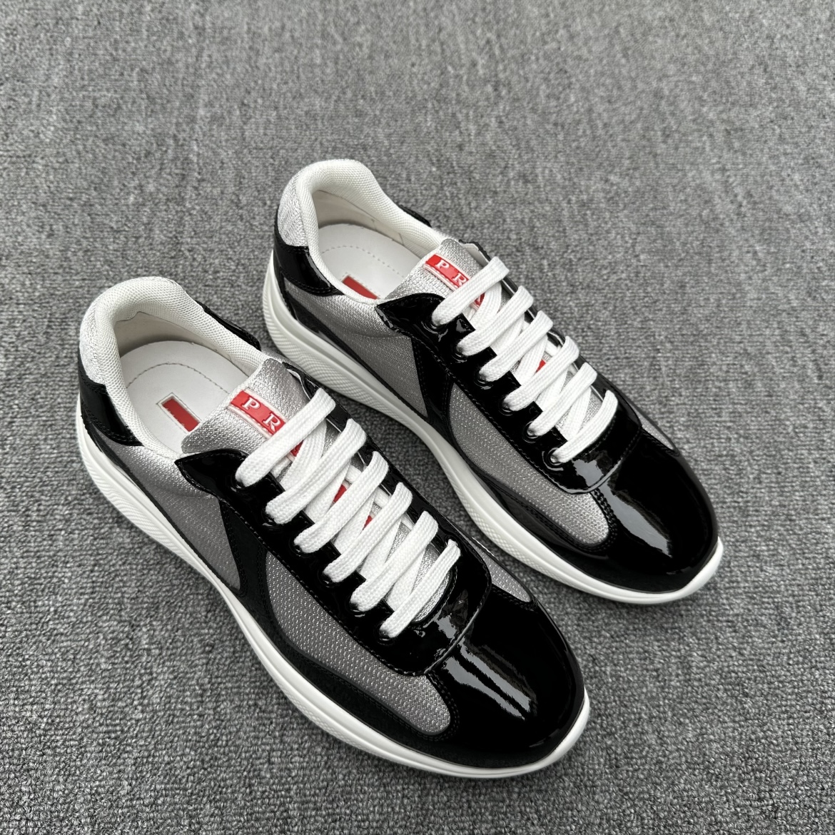 EM Sneakers Prada America's Cup Black and White review Erick Linares 00