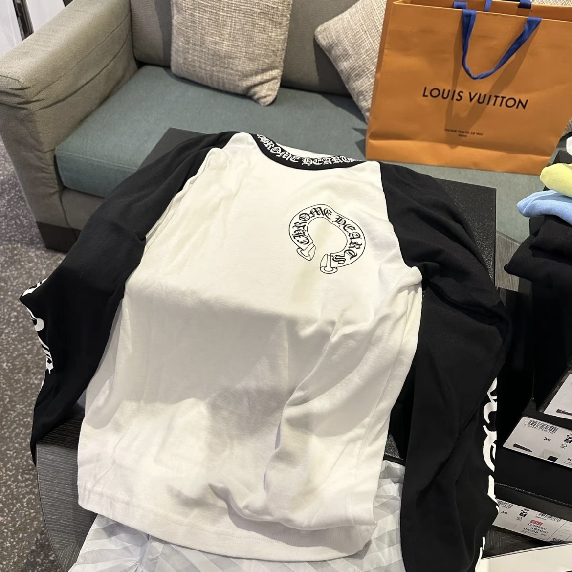 EM Sneakers Chrome Hearts Horseshoe Sanskrit Colorblock Long Sleeve review 0