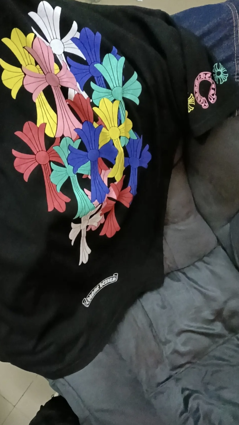 EM Sneakers Chrome Hearts T-Shirt -2203 Black review 0