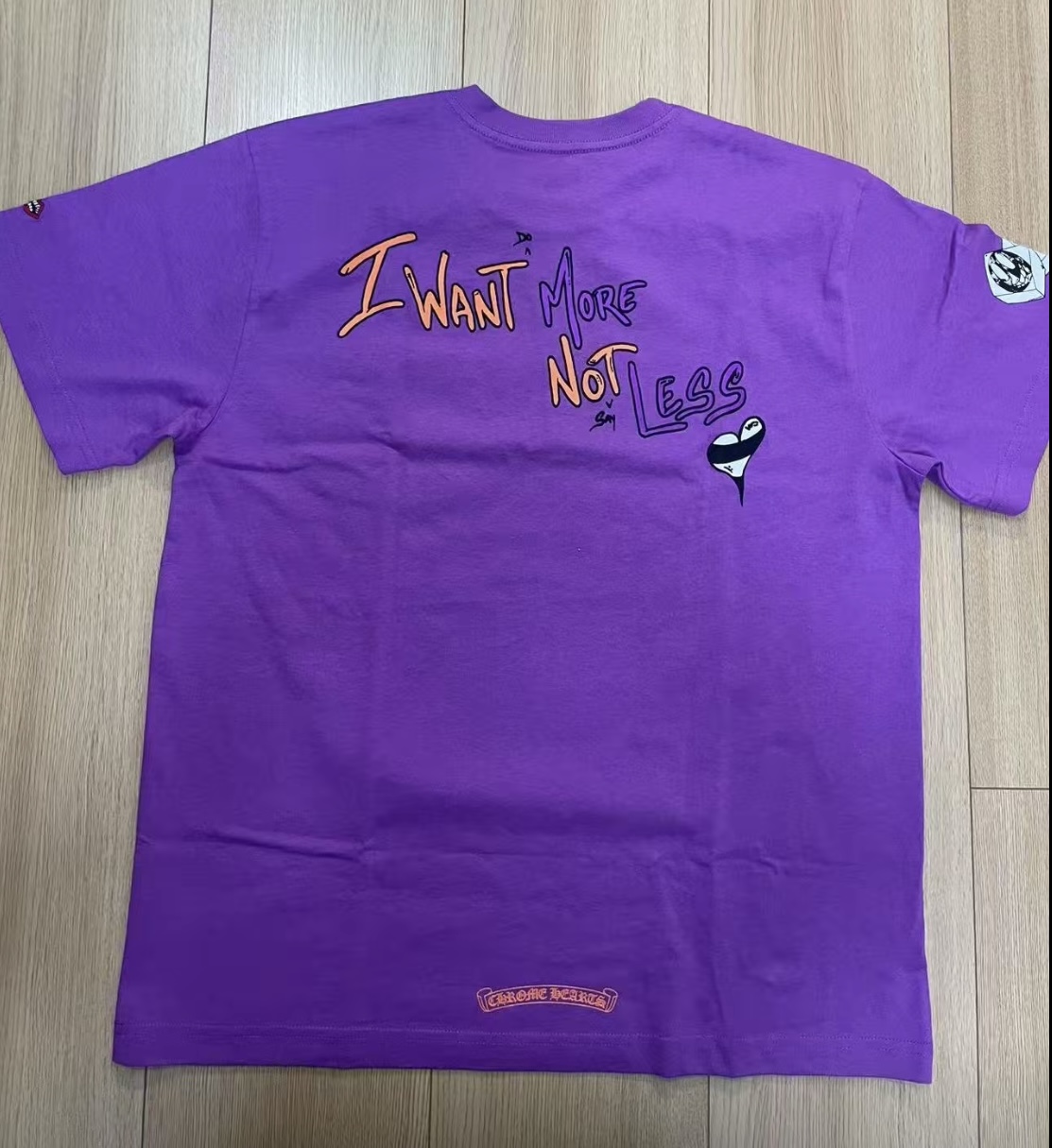 EM Sneakers Chrome Hearts T-Shirt -2219 Purple review Corey Burrows 00