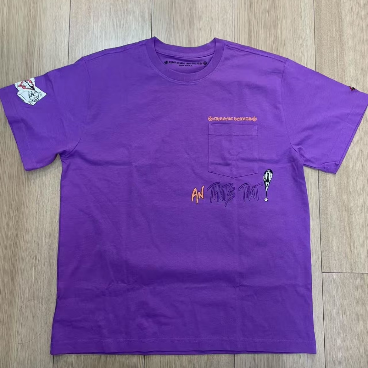 EM Sneakers Chrome Hearts T-Shirt -2219 Purple review Corey Burrows 01