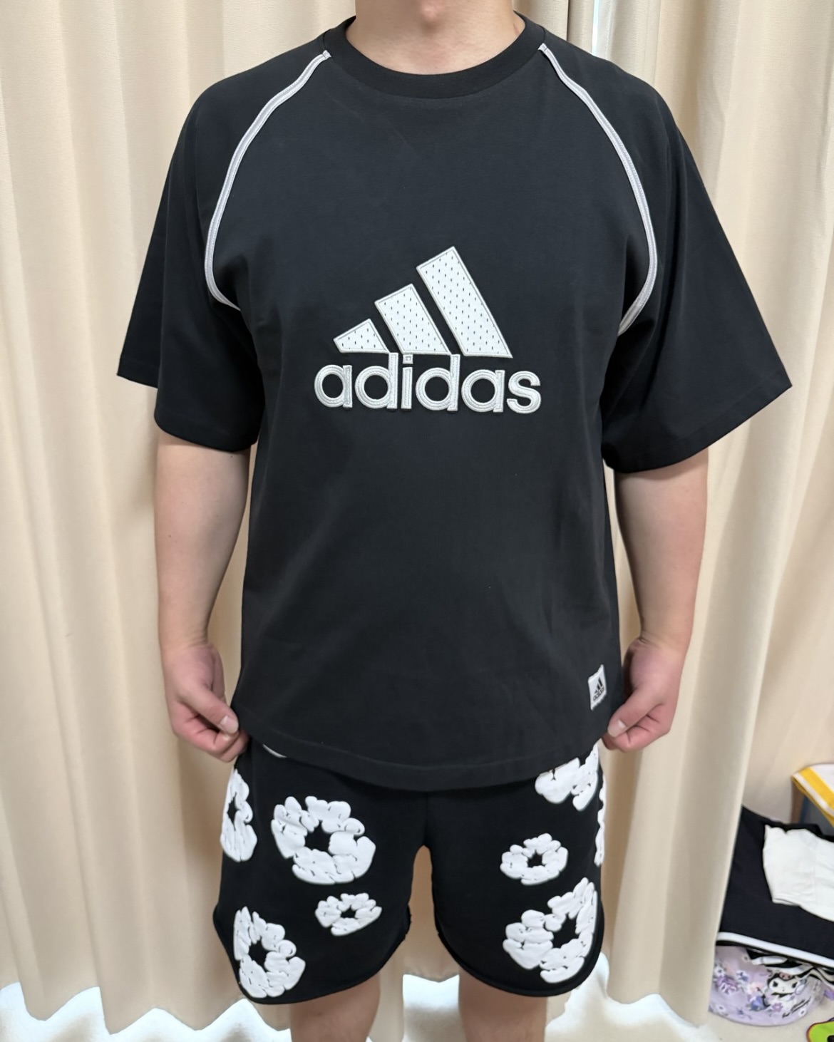 EM Sneakers Denim Tears The White Cotton Wreath Short Pant Black review Osa Wonder