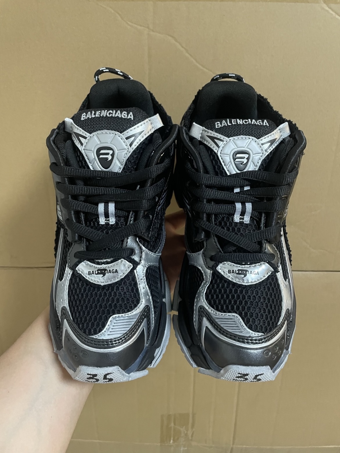 EM Sneakers Balenciaga Runner Sneaker Dark Gray review LL Mccalpine