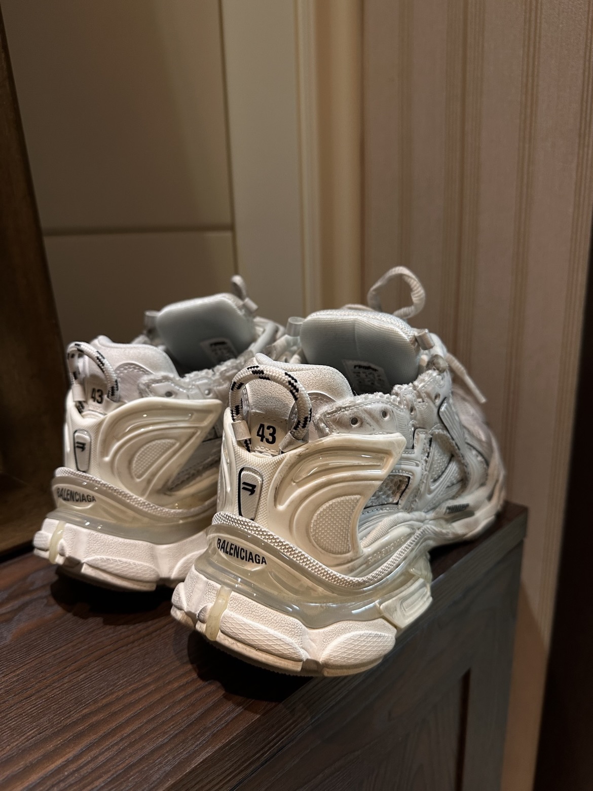 EM Sneakers Balenciaga Runner Sneaker White review Christian Ashe 02