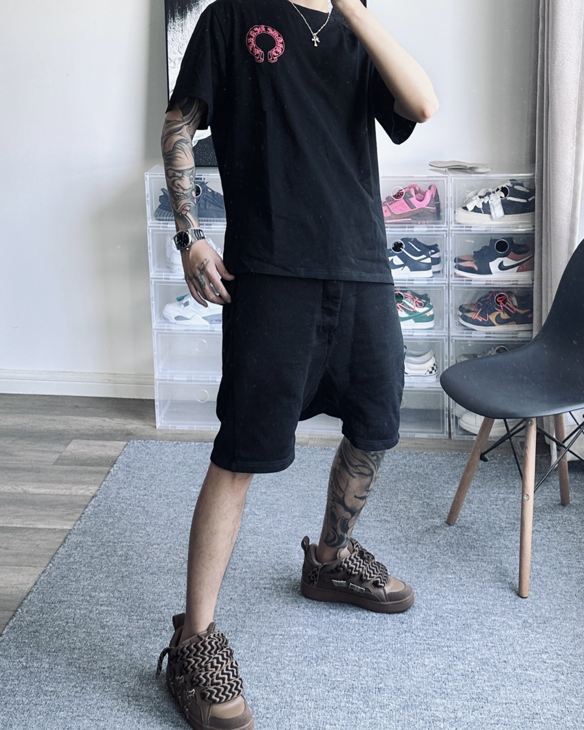 EM Sneakers Chrome Hearts T-Shirt -2221 Black review Kalyise Buford
