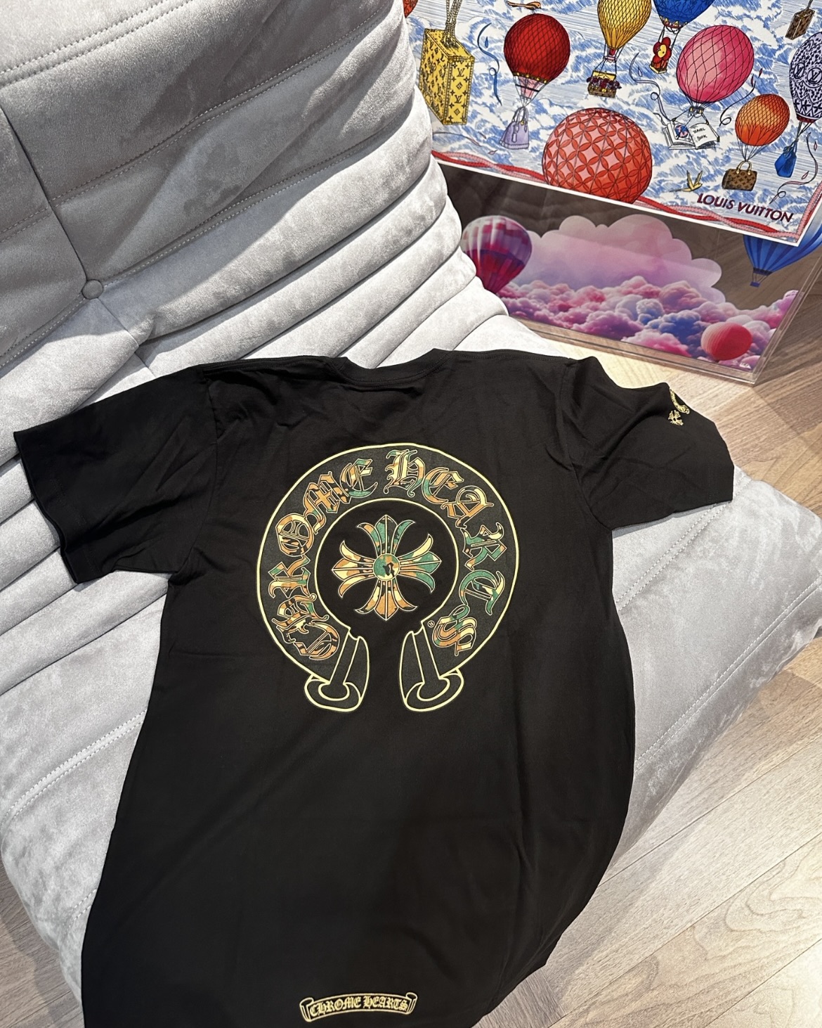 EM Sneakers Chrome Hearts T-Shirt -2231 Black /White review Leon Harrisom 01