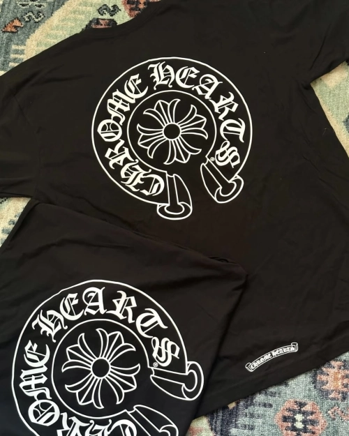 EM Sneakers Chrome Hearts T-Shirt -2104 Black reviewed by