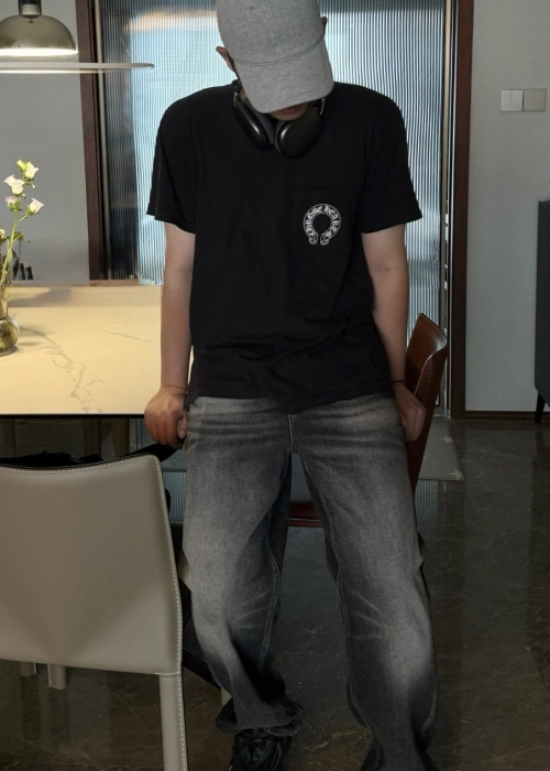 EM Sneakers Chrome Hearts T-Shirt -2104 Black reviewed by