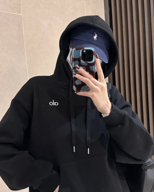 EM Sneakers Alo Yoga Accolade 1/4 Zip Pullover Black #K503 reviewed by