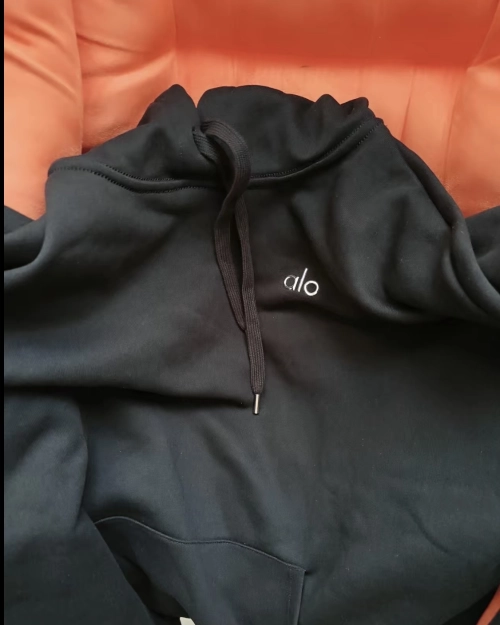 EM Sneakers Alo Yoga Accolade 1/4 Zip Pullover Black #K503 reviewed by