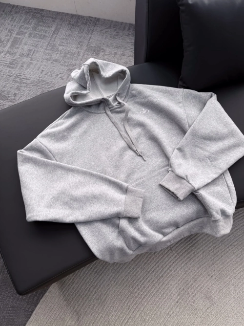 EM Sneakers Alo Yoga Accolade Hoodie Gray #K502 reviewed by