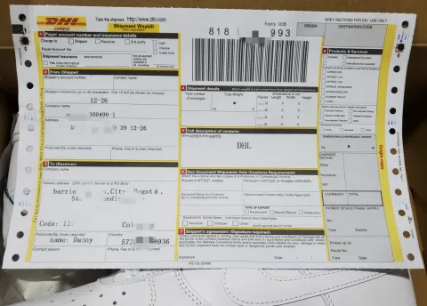 Shipping Documents | Nike Air Force 1 '07 Low White