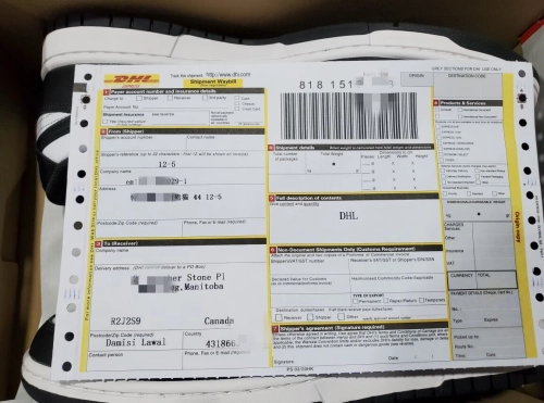 Shipping Documents | Dunk SB Low