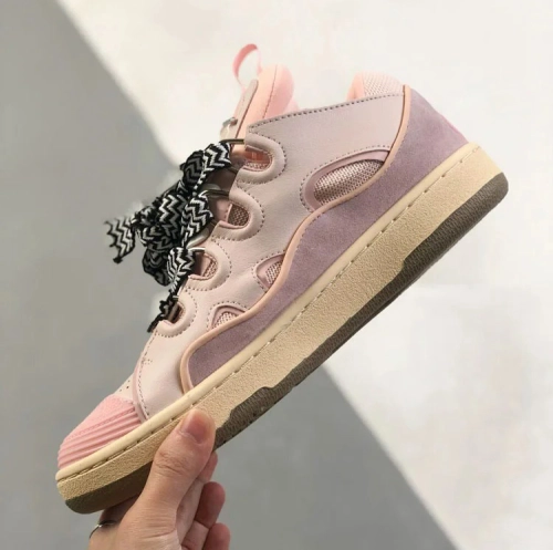 EM Sneakers QC Pictures  |Lanvin Leather Curb PinkLanvin 