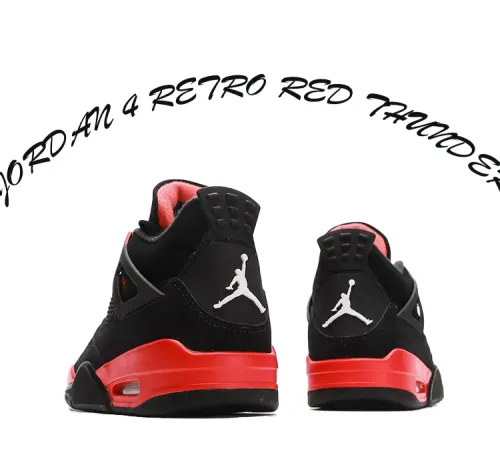 Jordan 4 Retro Red Thunder