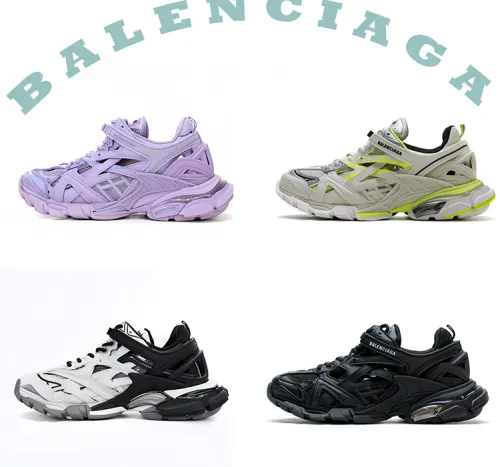EM Sneakers|Balenciaga Track Black