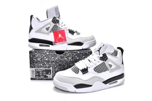 EM Sneakers |Jordan 4 Retro Military Black high quality reps