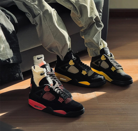 EM Sneakers | Jordan 4 Retro Red Thunder best reps