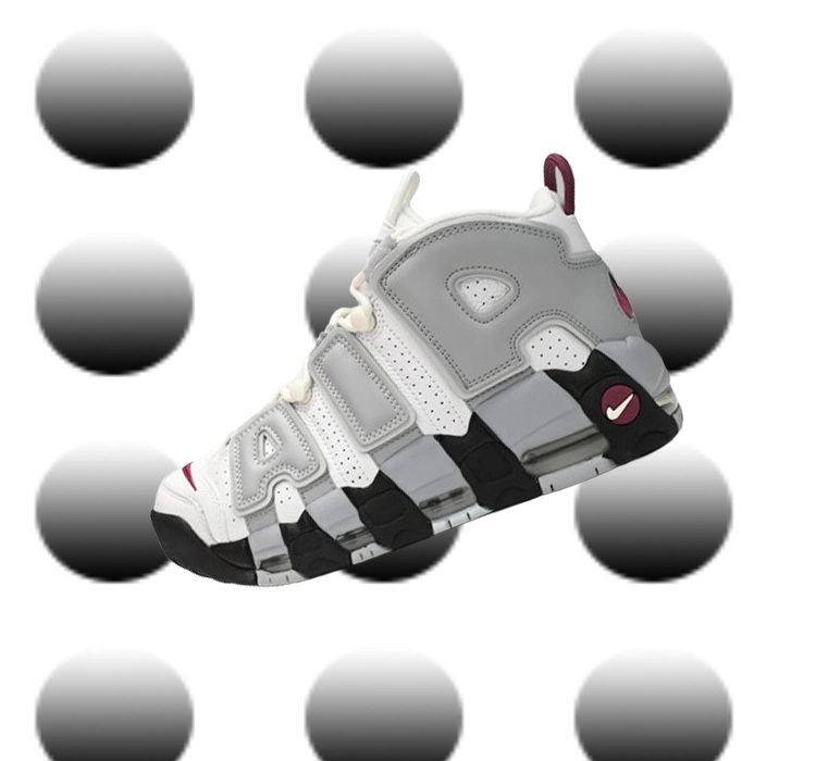 EM Sneakers Nike Air More Uptempo Rosewood Wolf Grey Best Reps