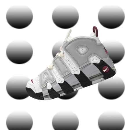 EM Sneakers Nike Air More Uptempo Rosewood Wolf Grey Best Reps