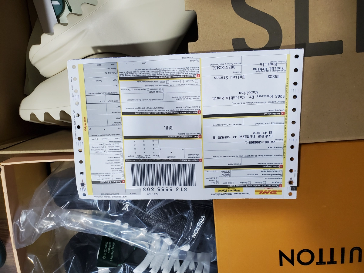 Shipping Documents Summary in October 18