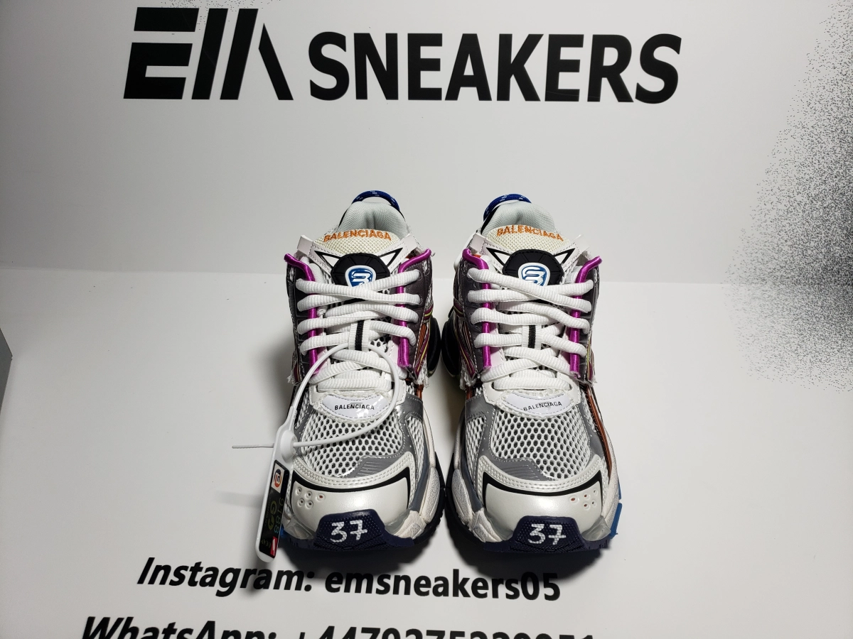 EM Sneakers QC pictures| Balenciaga Runner Silver Purple
