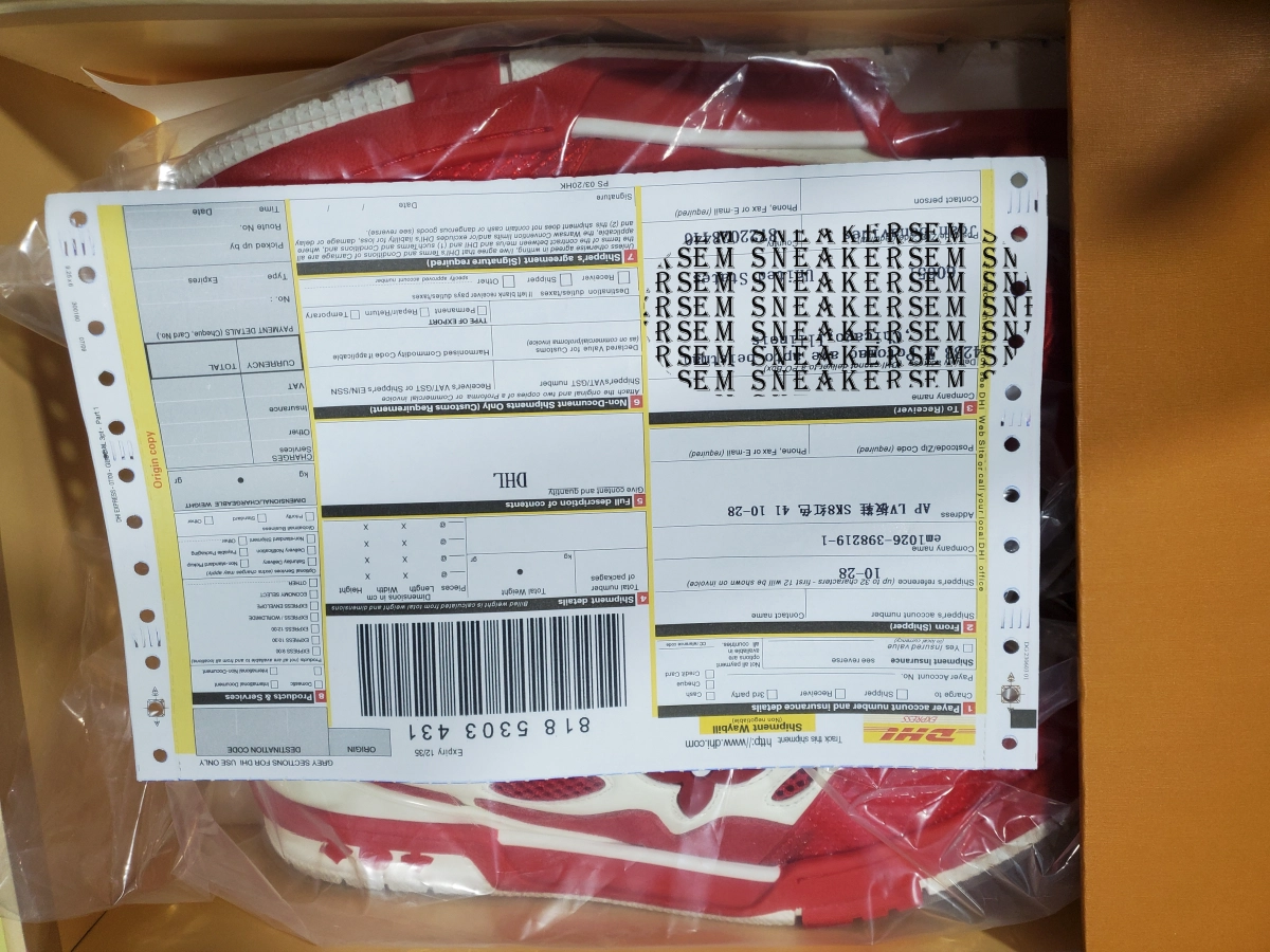 Shipping Documents Summary in October 30