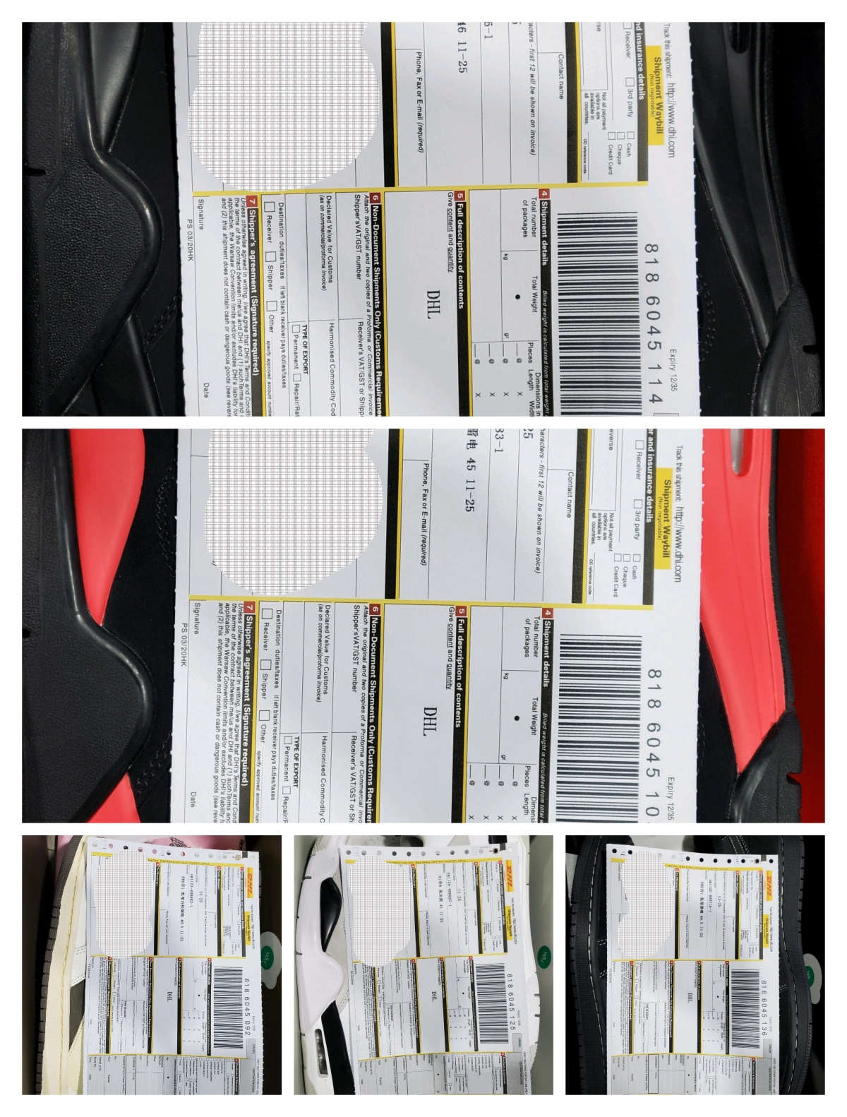 Shipping Documents Summary in November 26