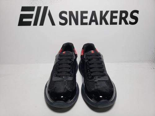 EM Sneakers QC | EM Sneakers Prada Sneakers Black and Red