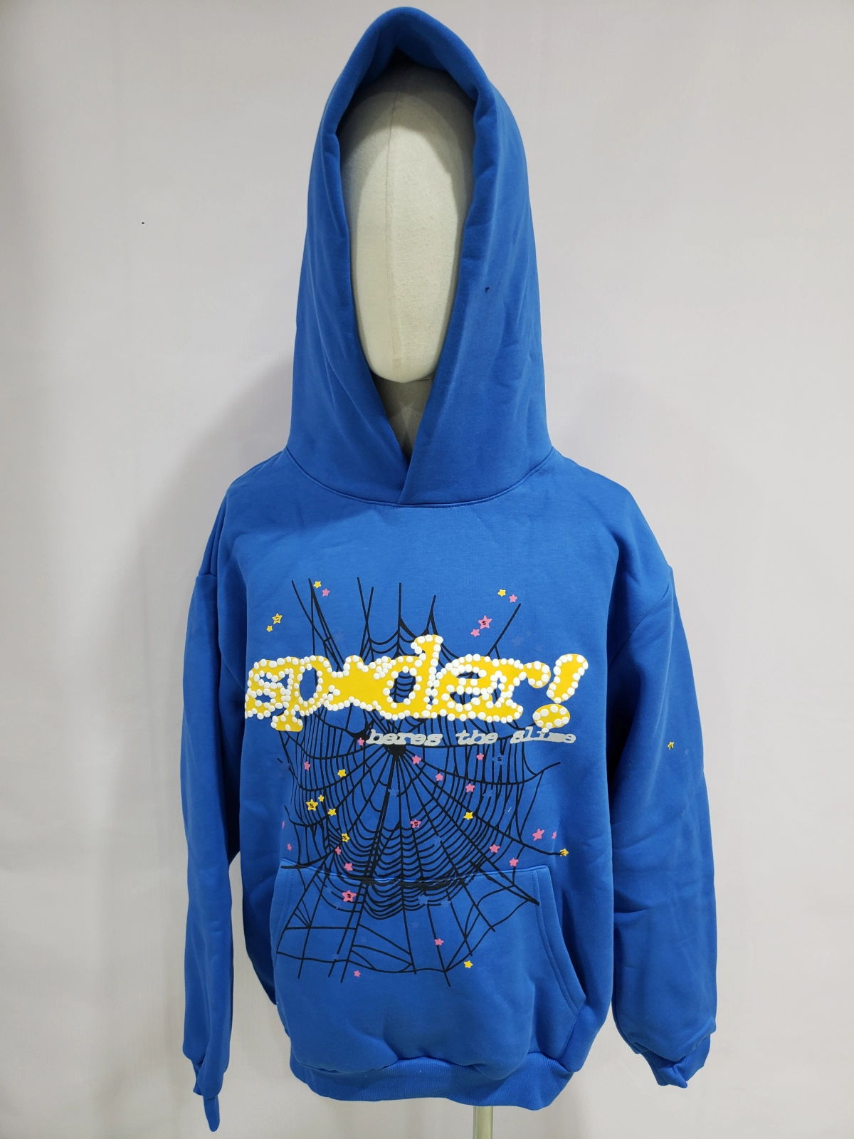 EM Sneakers QC | EM Sneakers Sp5der TC Hoodie Blue