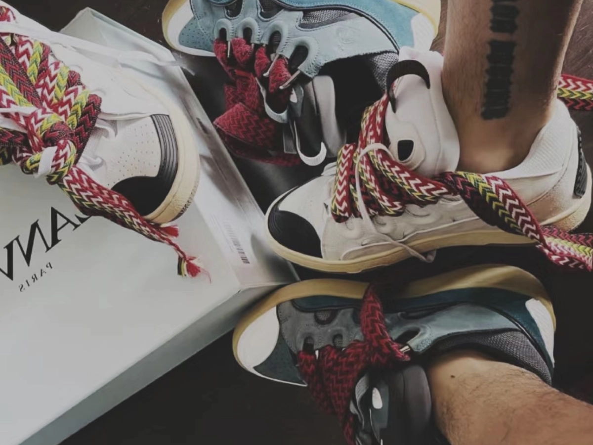 Step into Iconic Style: EM Sneakers Drops the Ultimate Lanvin Leather Curb Replica – Your New American Streetwear Staple