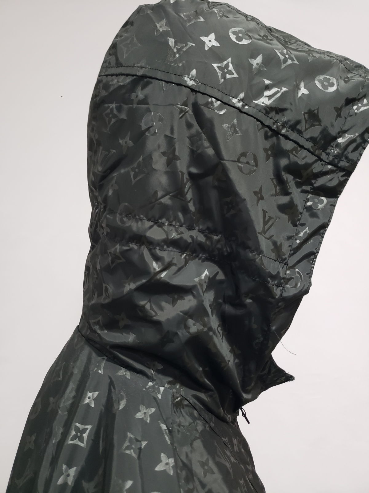 EM Sneakers QC | EM Sneakers Louis Vuitton Reversible Monogram Windbreaker Dark Grey