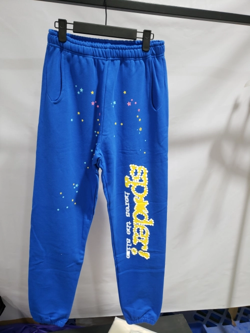 EM Sneakers QC | EM Sneakers Sp5der TC Sweatpants Blue
