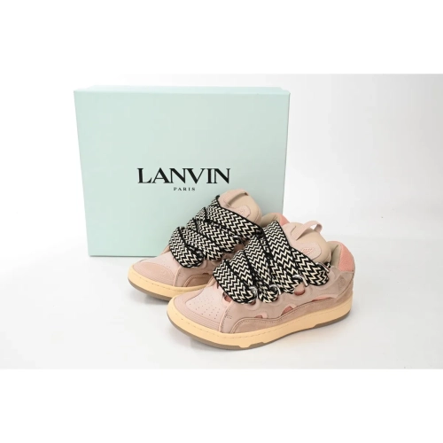 EM Sneakers QC | EM Sneakers Lanvin Leather Curb Pink